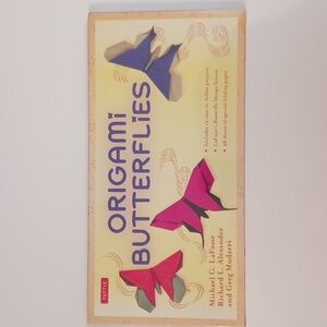 Origami Butterflies Set - Instructions and paper NEW